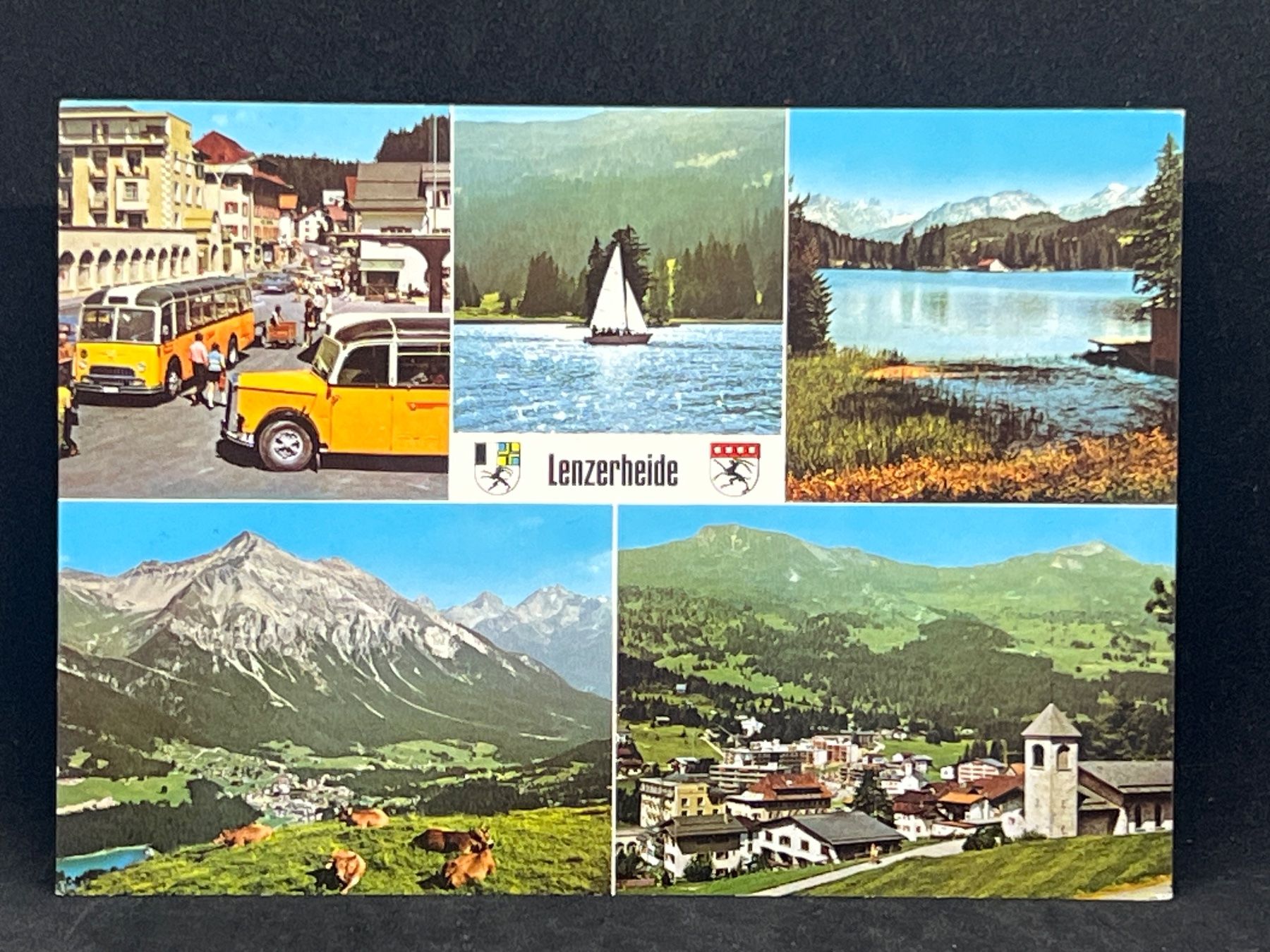 Cartoline postali: Lenzerheide, 1500 m.ü.M. – Usato da Widnau venduto da Brusi9