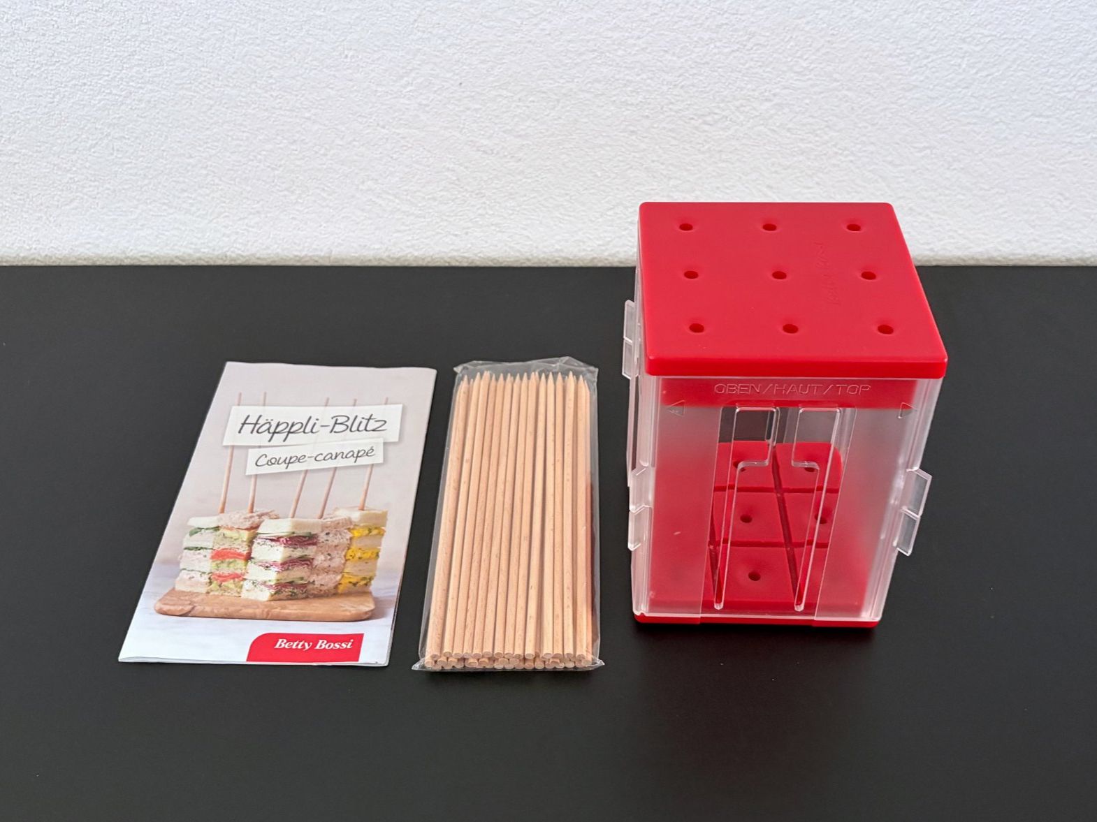 Betty Bossi Appareils de cuisine: Betty Bossi Häppli Blitz, Apéro-Maker NEU – Neuf (Voir description) à Birr par Jamonline