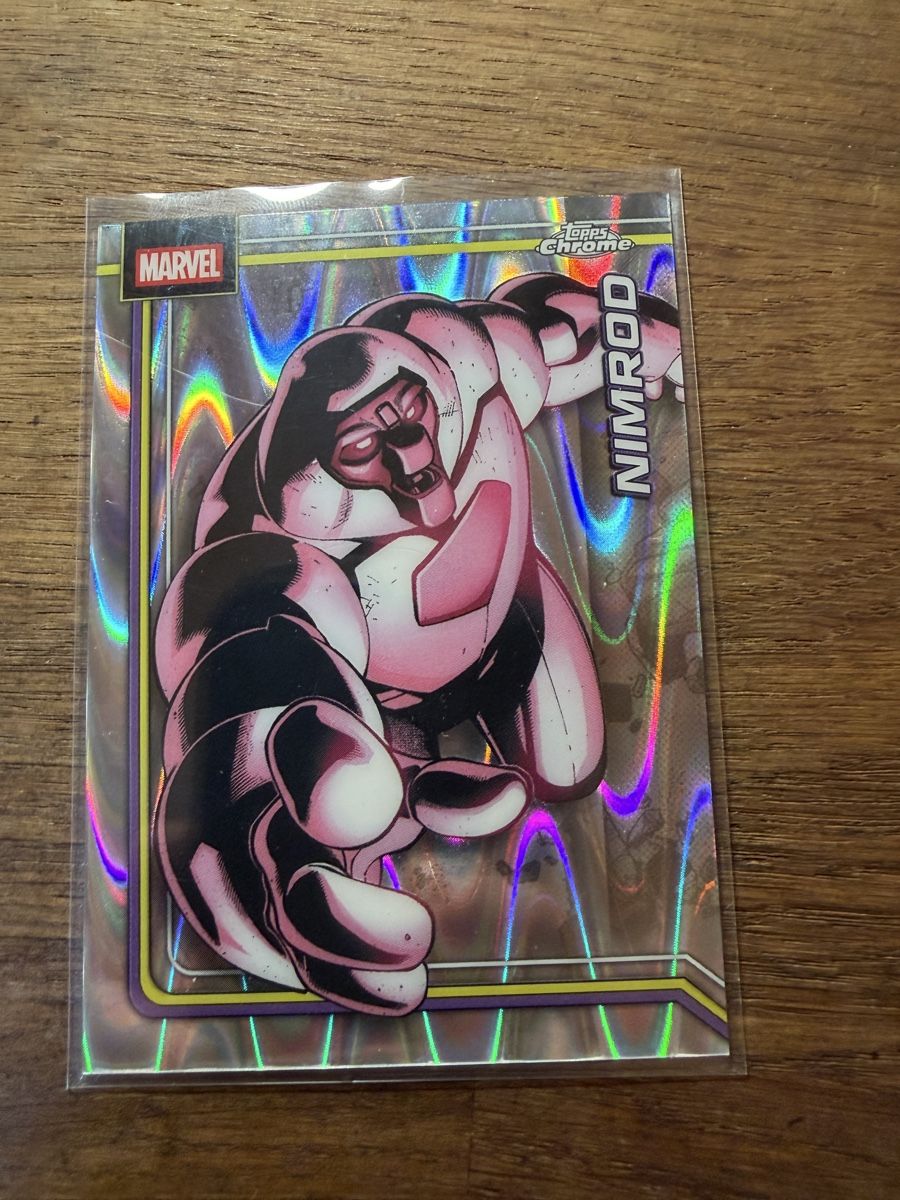 Topps Carte collezionabili: 2026 Topps Chrome Marvel Nimrod Ray Wave Refractor #139 – Nuovo (secondo la descrizione) da Goldach venduto da pipinio
