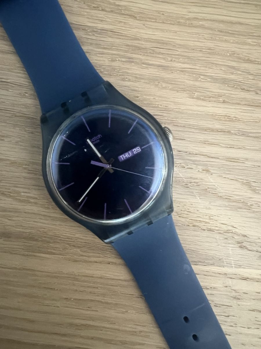 Swatch Orologi: Swatch Watch - Eidgenössisches Turnfest - Blau – Usato da Bremgarten b. Bern venduto da ete_petete