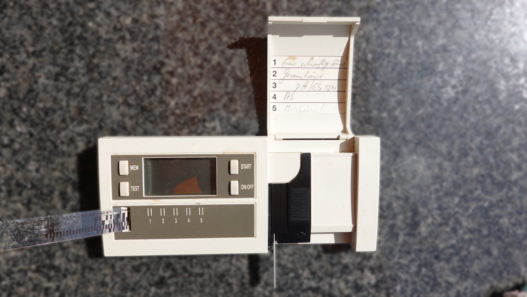 Messgerät Reflektometer Merck RQflex 2 z.B. zur Weinanalyse (Gebraucht ...