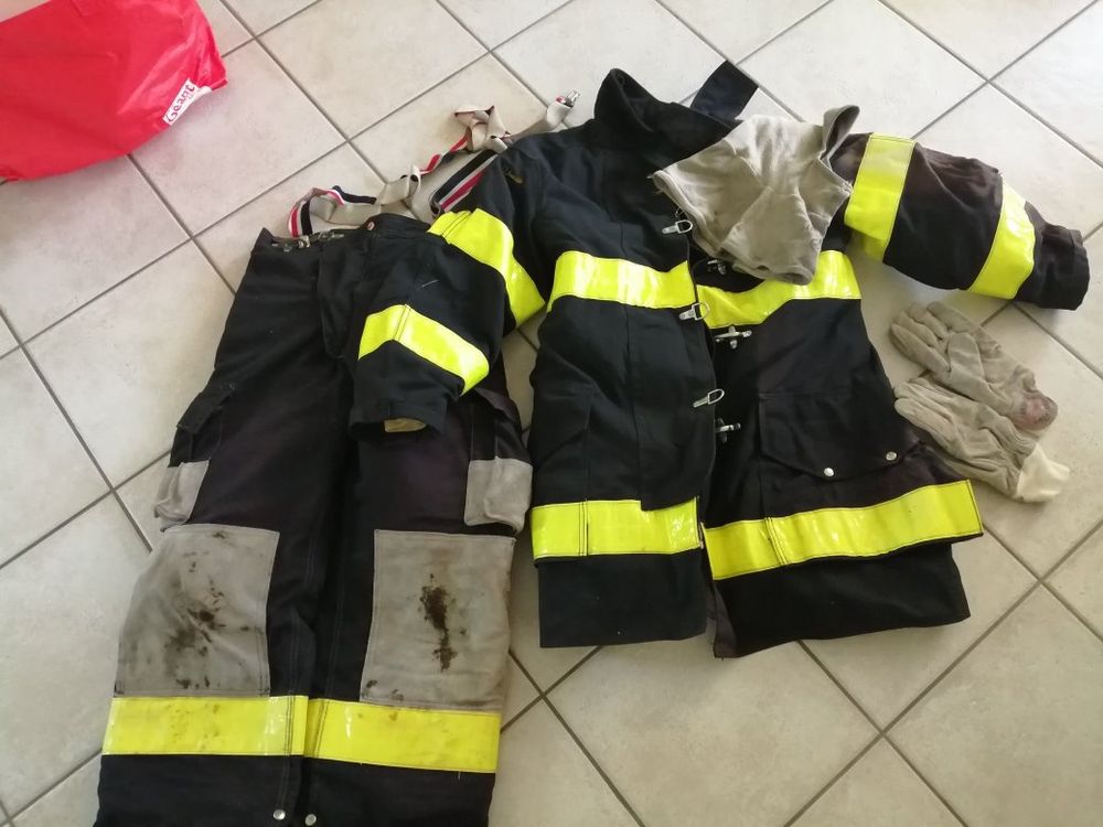 Tenue de feu des pompiers de New York FDNY veste etc