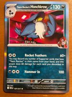 Pokemon Team Rocket's Honchkrow Holo (Versand gratis)