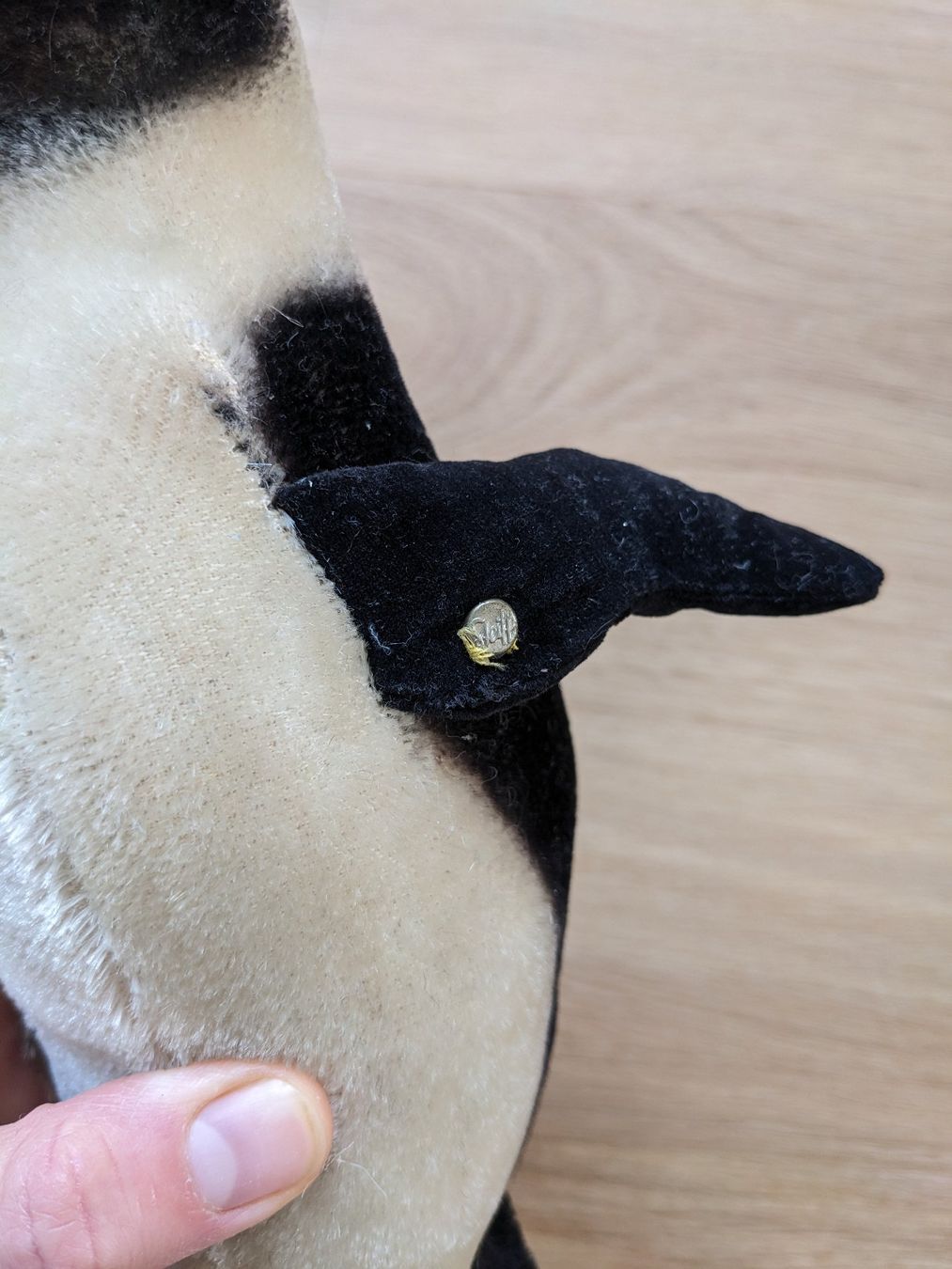 Steiff Spielzeuge: antiker STEIFF Pinguin, stehend (23cm) – Gebraucht aus Lengnau AG von Nathi88 1