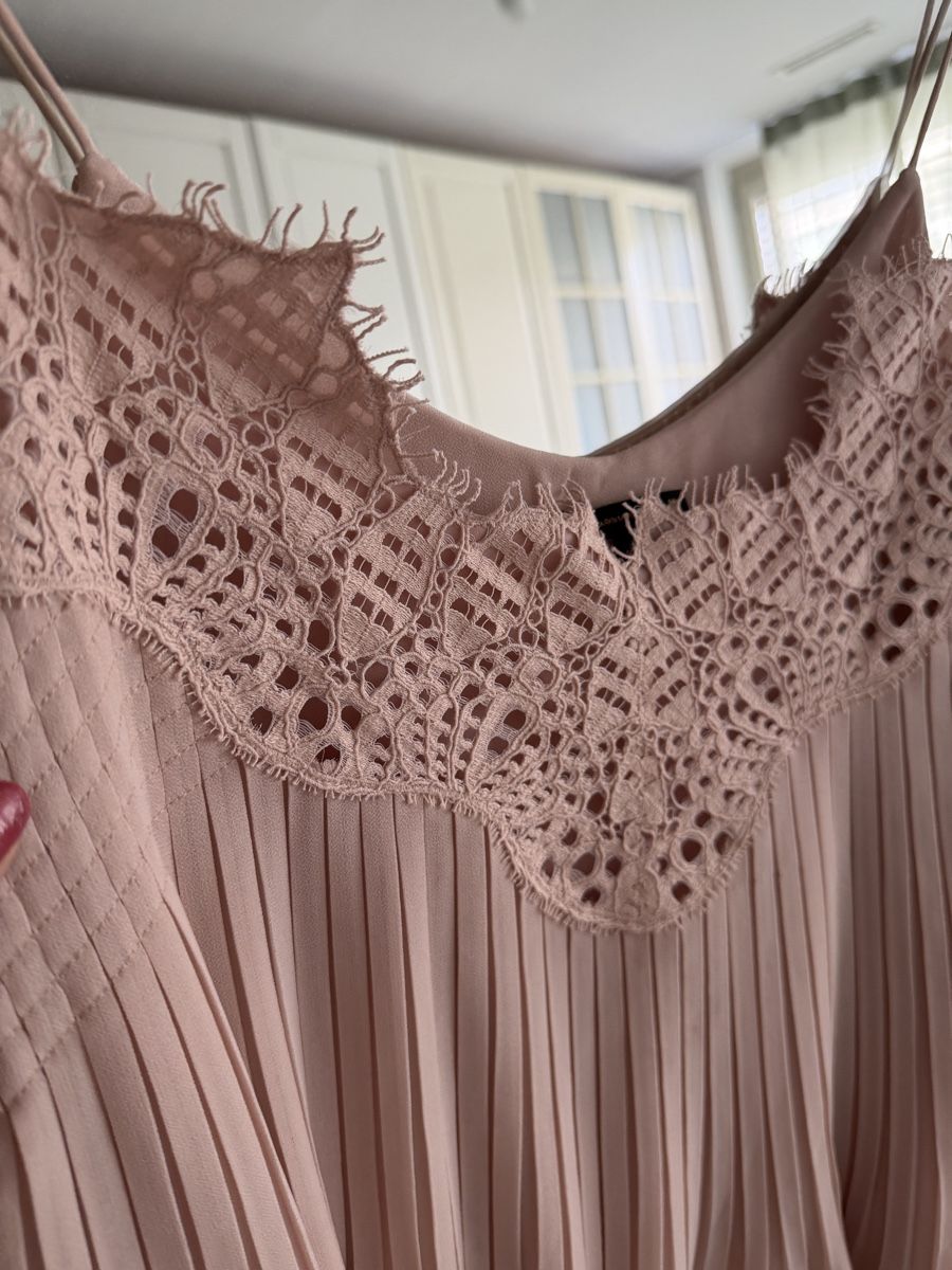 Massimo Dutti Camicette: Massimo Dutti Top, Zartrosa, Spitze – Usato da Glattpark(Opfikon) venduto da dic_7gxr 1