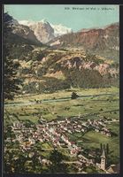 Meiringen, Teilansicht mit Well- und Wet