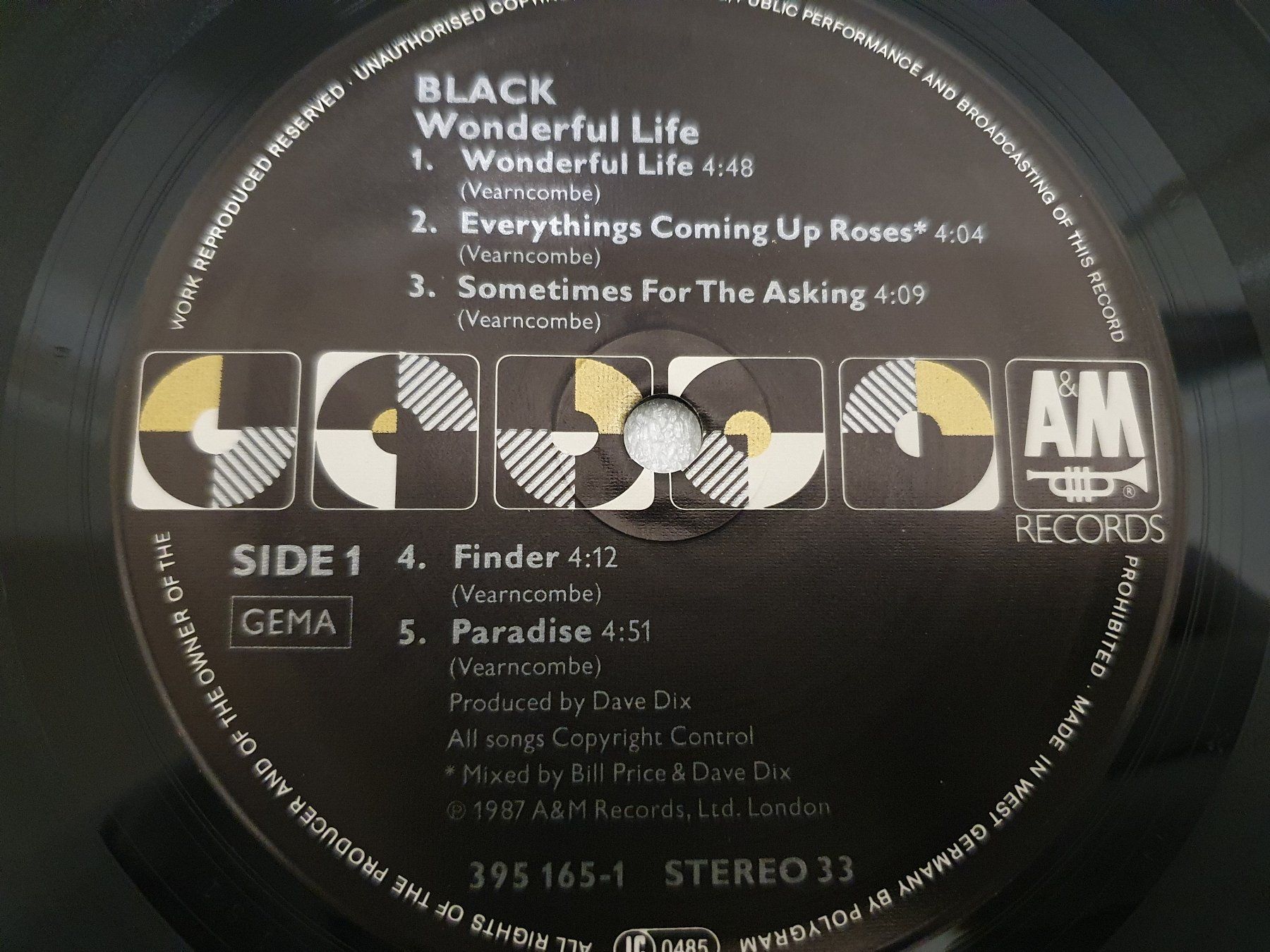 Dischi in vinile: Black – Wonderful Life – Usato da Uster venduto da Vinyl-Leidenschaft 5