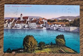 Rheinfelden, Hotel Schiff,1917 n. Illnau z.Emma Rüegg-Binder