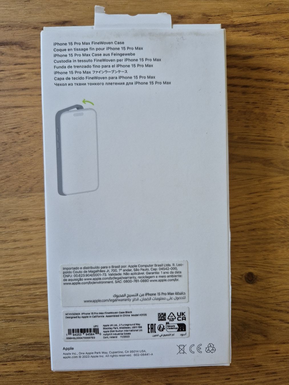 Apple Cover & Protezioni schermo: Apple iPhone 15 Pro Max FineWoven Case Magsafe – Nuovo (secondo la descrizione) da Lausanne venduto da claire1401 3