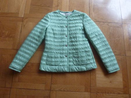 Mintfarbige , leichte Steppjacke, Fuchs Schmitt 36