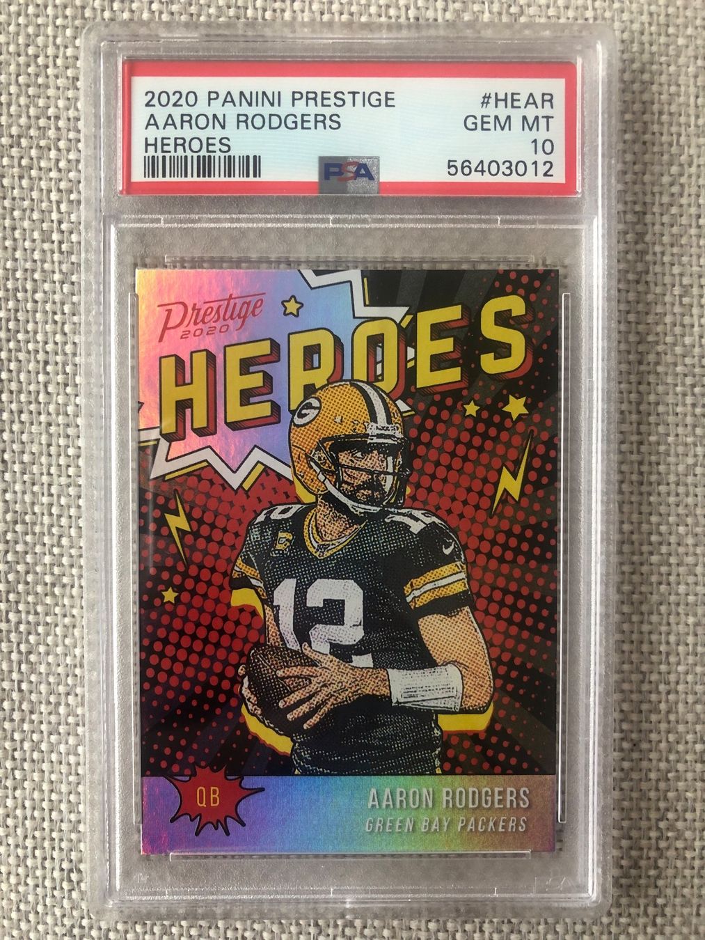 NFL Cartes à collectionner: Aaron Rodgers PSA 10 – D'occasion à Seuzach par provenzano18
