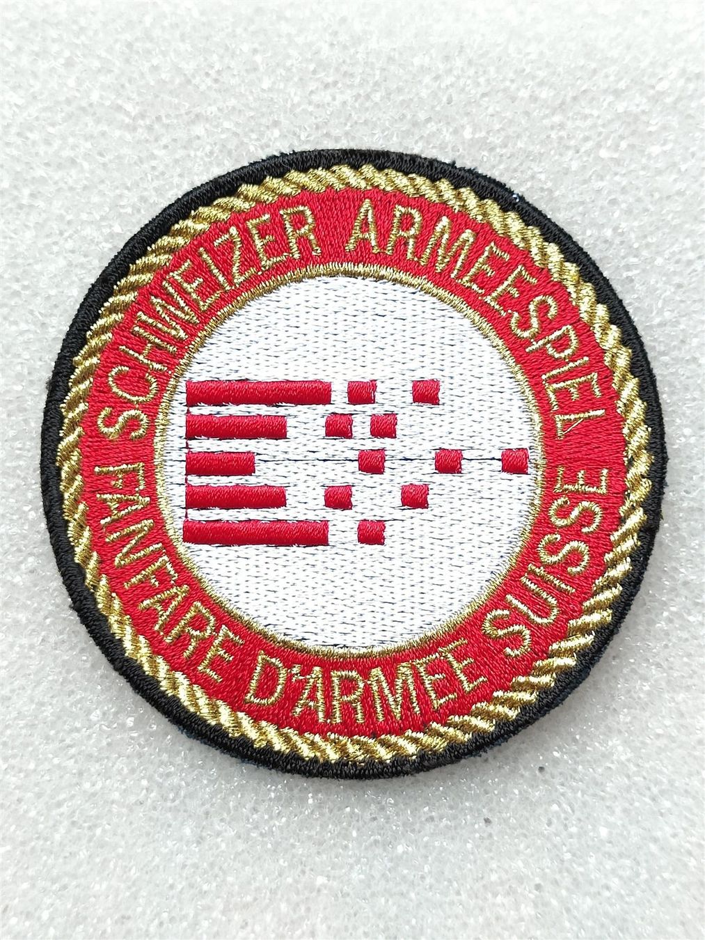 Plaketten & Abzeichen: Verbandsabzeichen SCHWEIZER ARMEESPIEL – Gebraucht aus Bauma von SwissMilitaria