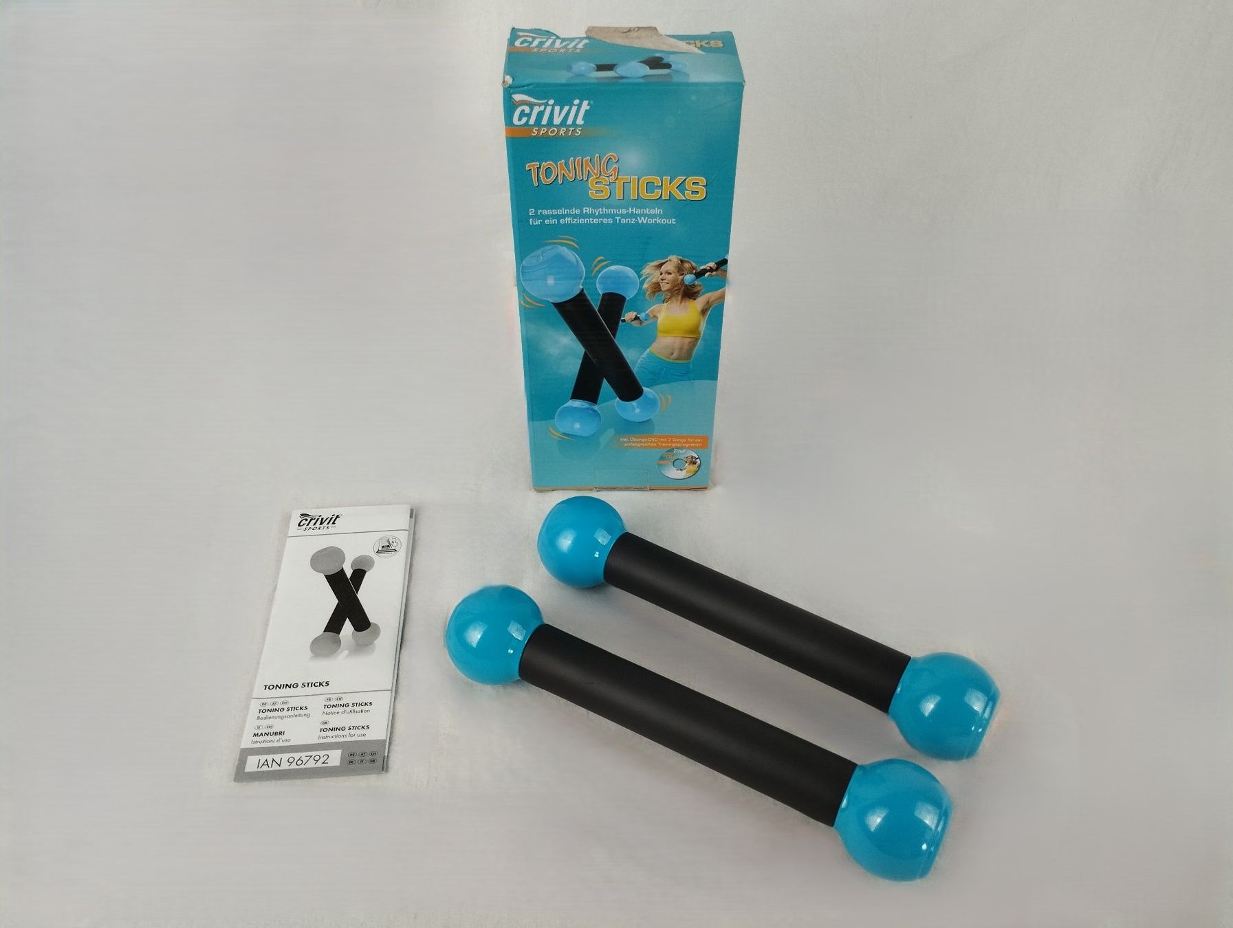 Manubri & Pesi: CRIVIT SPORTS Trainings Sticks – Usato da Schübelbach venduto da Restwert_Schubelbach