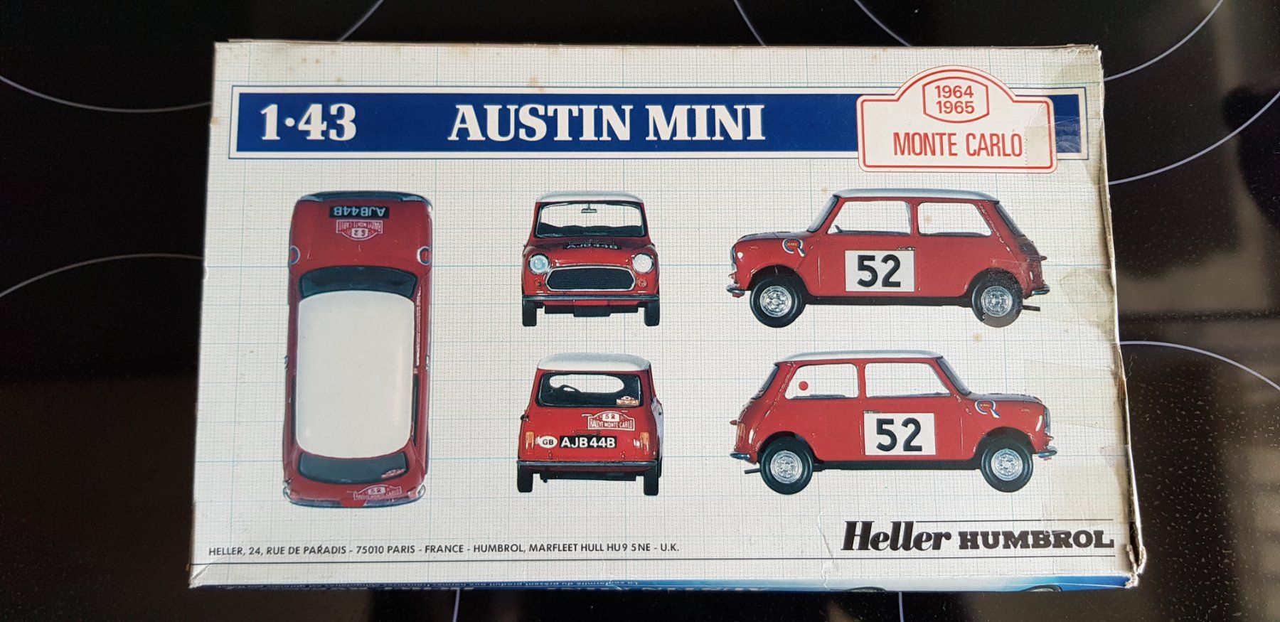 Heller Modellbausätze & Standmodelle: mini cooper bausatz rally 1:43 humbrol/heller – Neu (gemäss Beschreibung) aus effretikon von scharki01 1