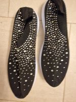Schwarze Glitzer Sneaker Gr. 41- bequem & stylisch!