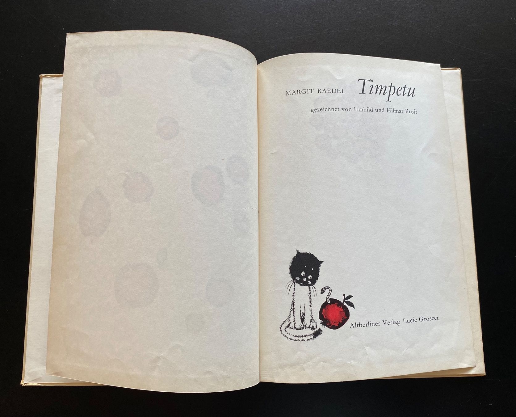 Libri: Timpetu von Margit Raedel – Usato da Nussbaumen AG venduto da schuba2000 2