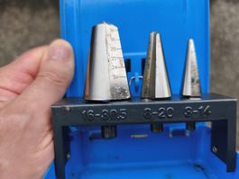 DEBRUNNER Blechschälbohrer 3-teilig 3-30.5 mm neuwertig
