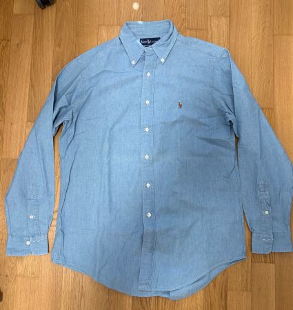 Ralph Lauren Blau Hemd (Chambray), M