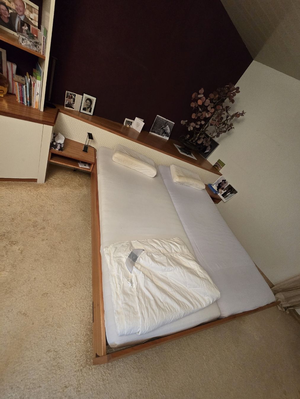 Lits: Schlafzimmer mit Schrank – D'occasion à Steinen par Stud2 1