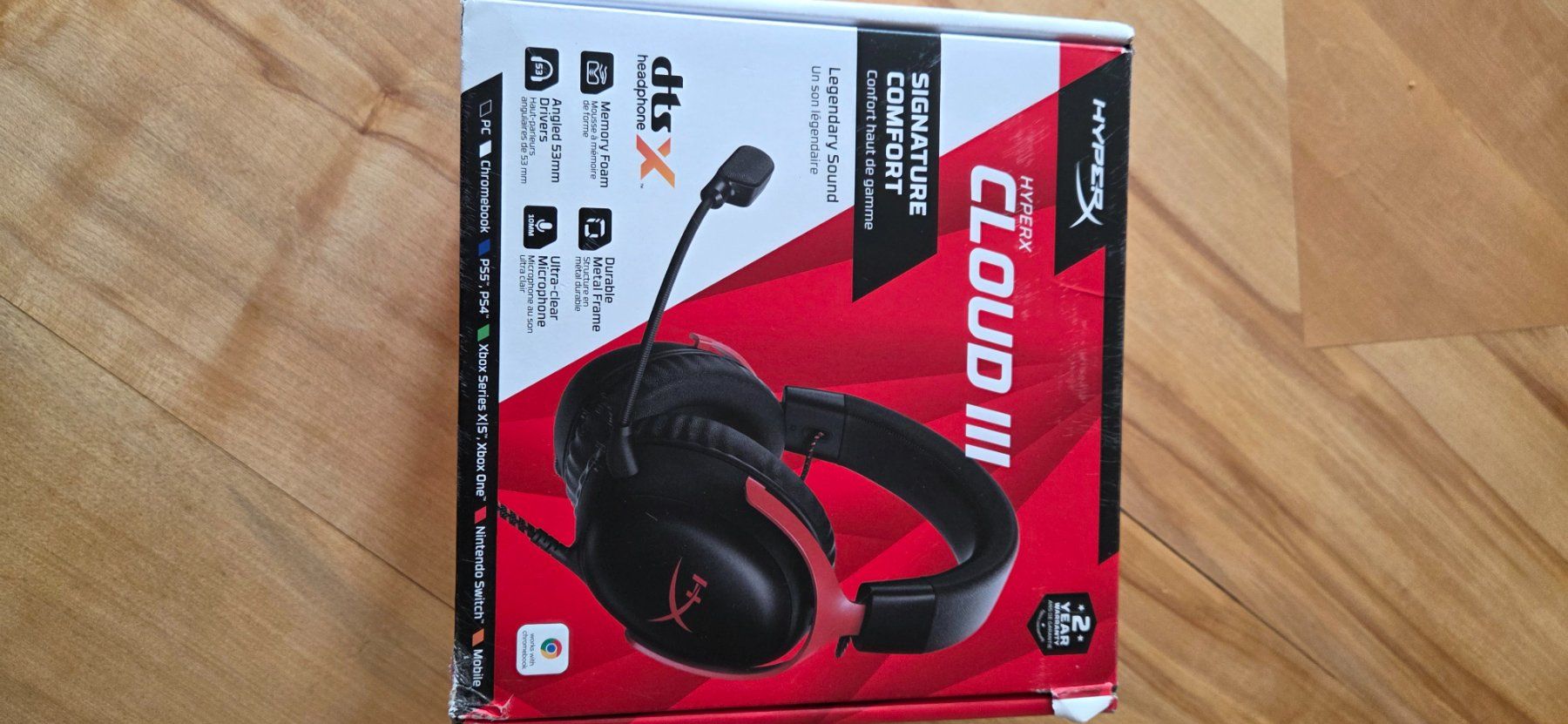 Kopfhörer: HyperX Cloud 3 – Neu und originalverpackt aus Illnau von EdyE
