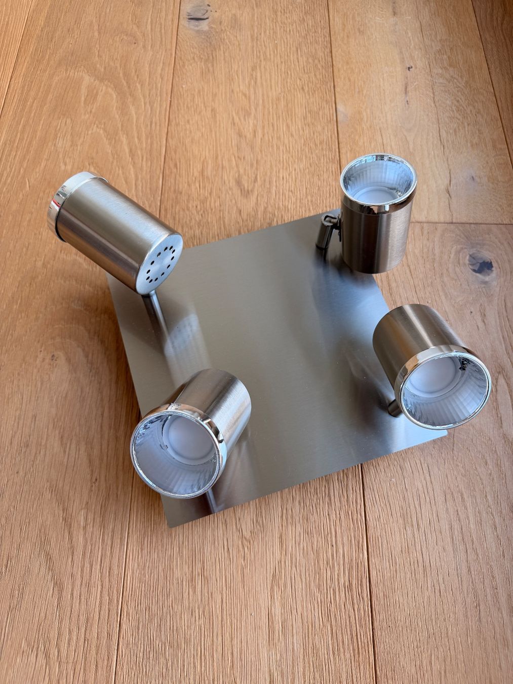 Lampade: Deckenlampe aus Metall  mit 4 Leuchten – Usato da Mels venduto da treyana 1