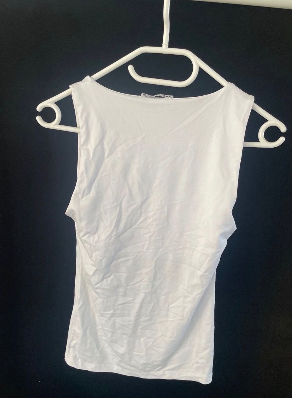 Zara Camicette, T-shirt & Top: Zara Top Sommer Basic weiss, Grösse S – Usato da Oberrohrdorf venduto da a._.w 1