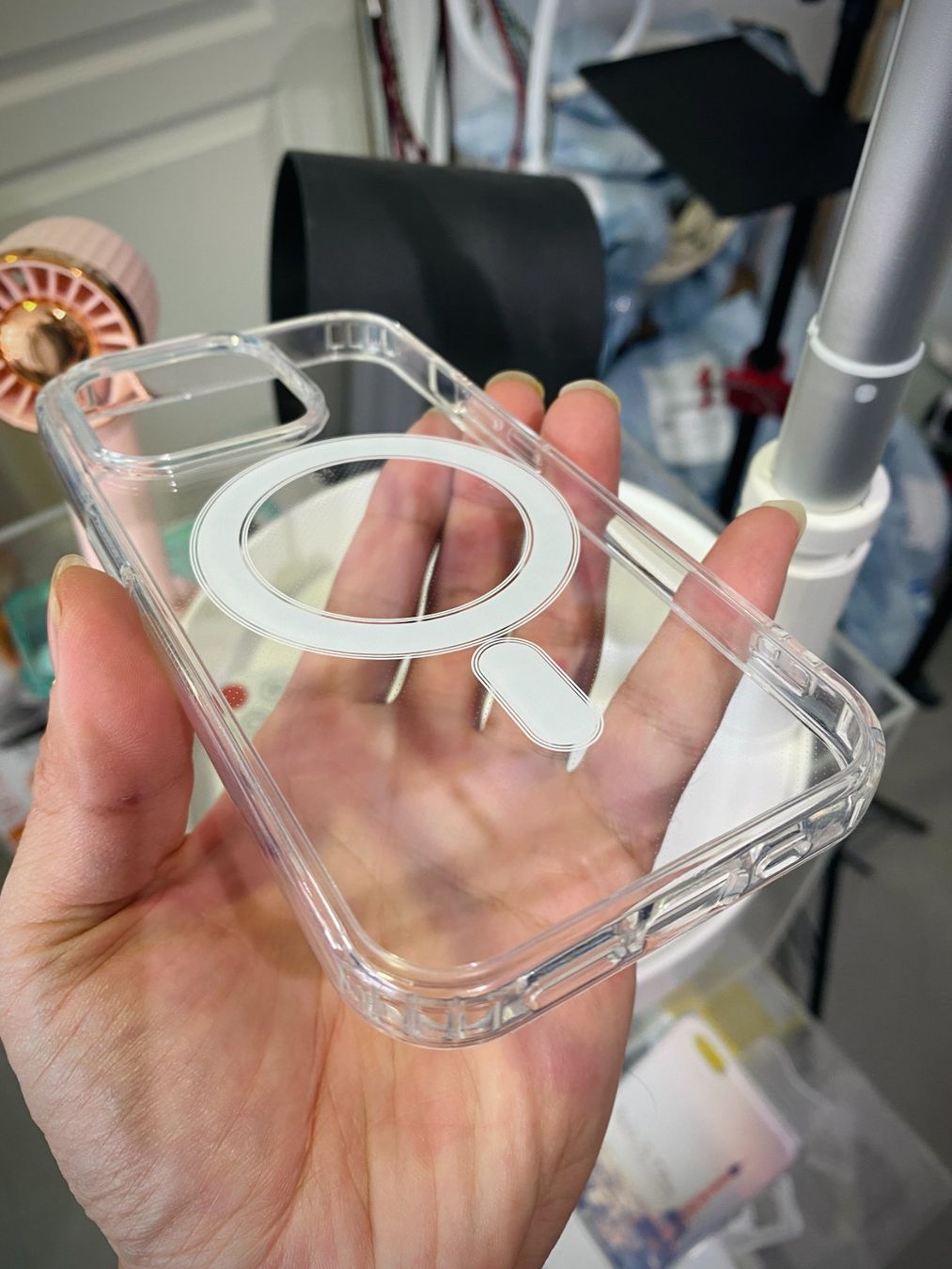 Cover & Protezioni schermo: Coque transparente avec magsafe iPhone 13 mini – Nuovo e nell'imballaggio originale da Morges venduto da DigiAC 2