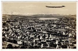 Luftschiff "Graf Zeppelin" über Zürich