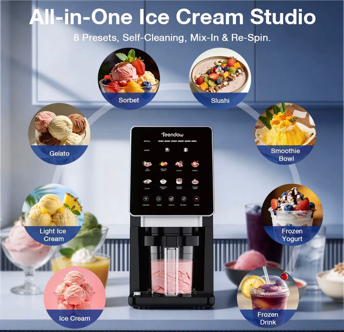 Appareils de cuisine: Electric ice cream maker – Neuf avec emballage d'origine à Leukerbad par ray_lyv7 1