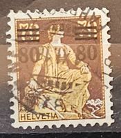 Helvetia mit Schwert Nr. 135,  1915
