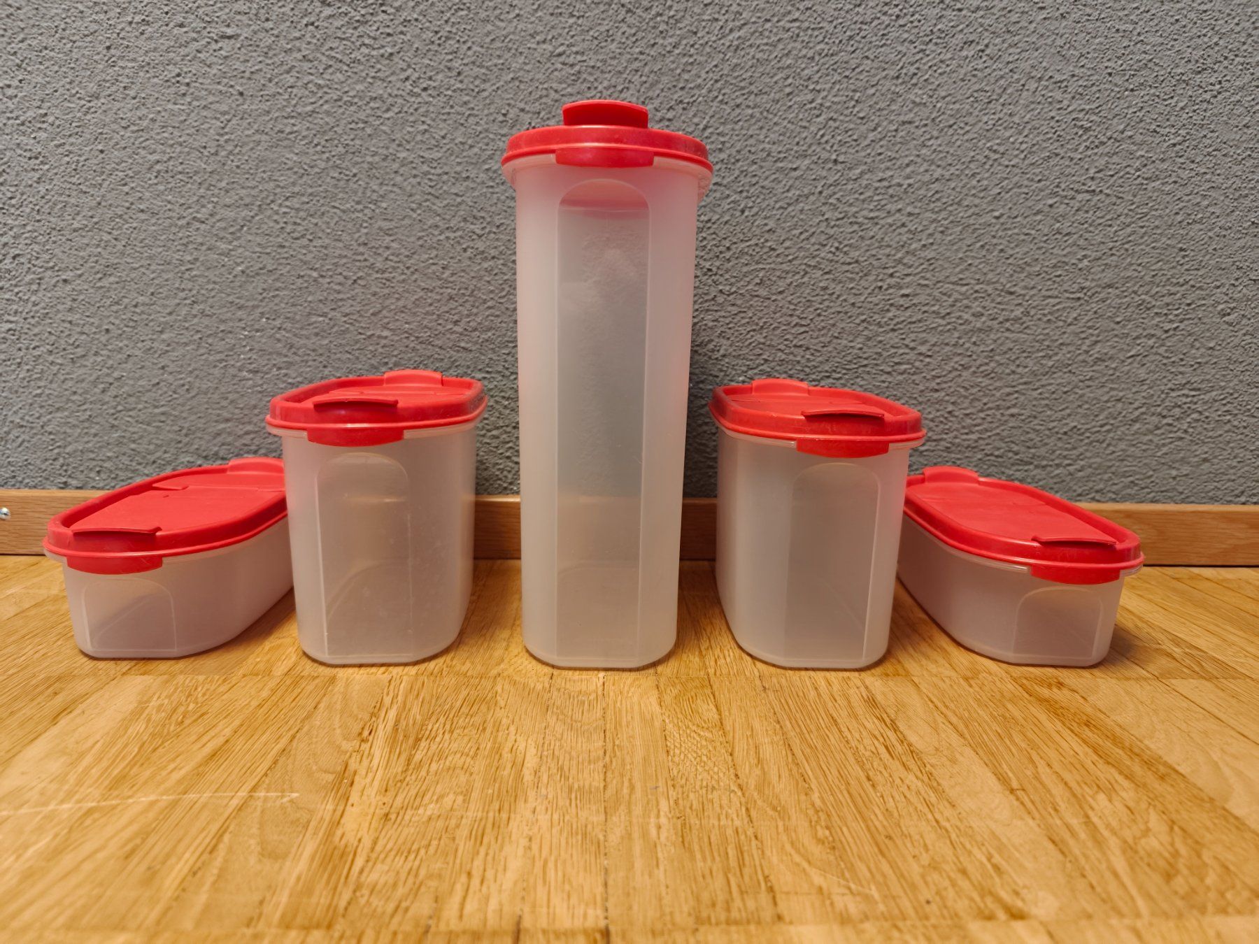 Tupperware Contenitori & Simili: Tupperware Tuppervision Set rot – Usato da Luzern venduto da schuhparadies159 2