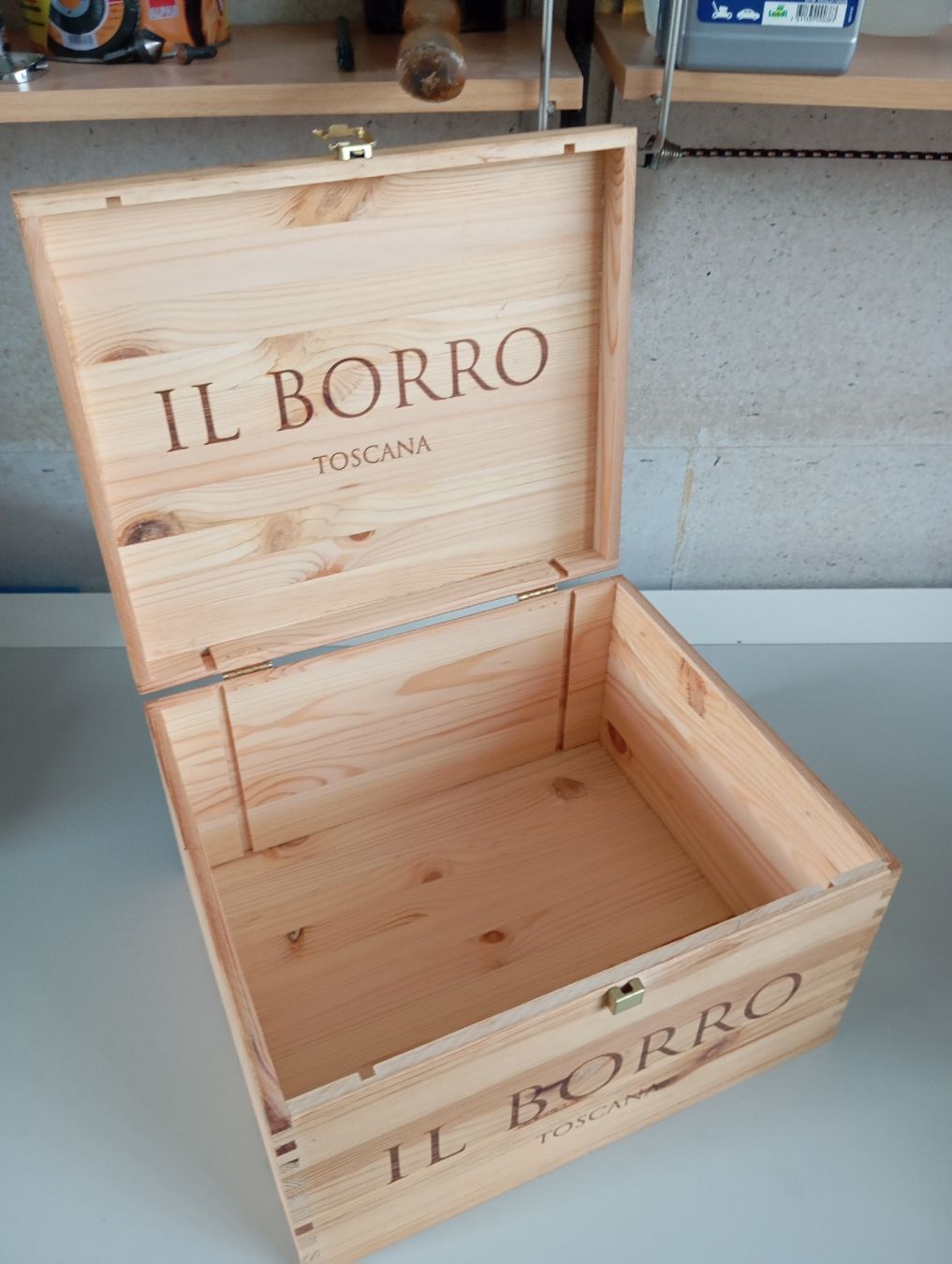 Tutte le decorazioni:  4 schöne Holzkisten IL BORRO   – Nuovo (secondo la descrizione) da Pfyn venduto da Pat753