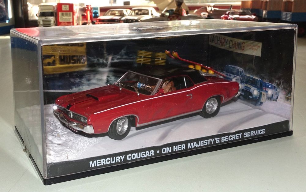 Véhicule miniature - Ford Mustang 1964 - Échelle 1:24 - James Bond