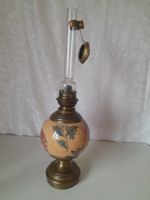 Appenzeller, antike Petroleumlampe, 1910, Straub CH, 54 cm