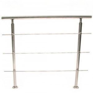 Geländer: 57209 - Edelstahl Treppengeländer 120cm - 3 Querstreben – Neu und originalverpackt aus Wallenwil von toesstal-vertrieb 3