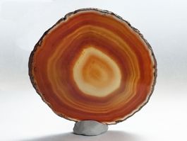 Achatscheibe/Achat Scheibe 9,1cm, 100 Gramm