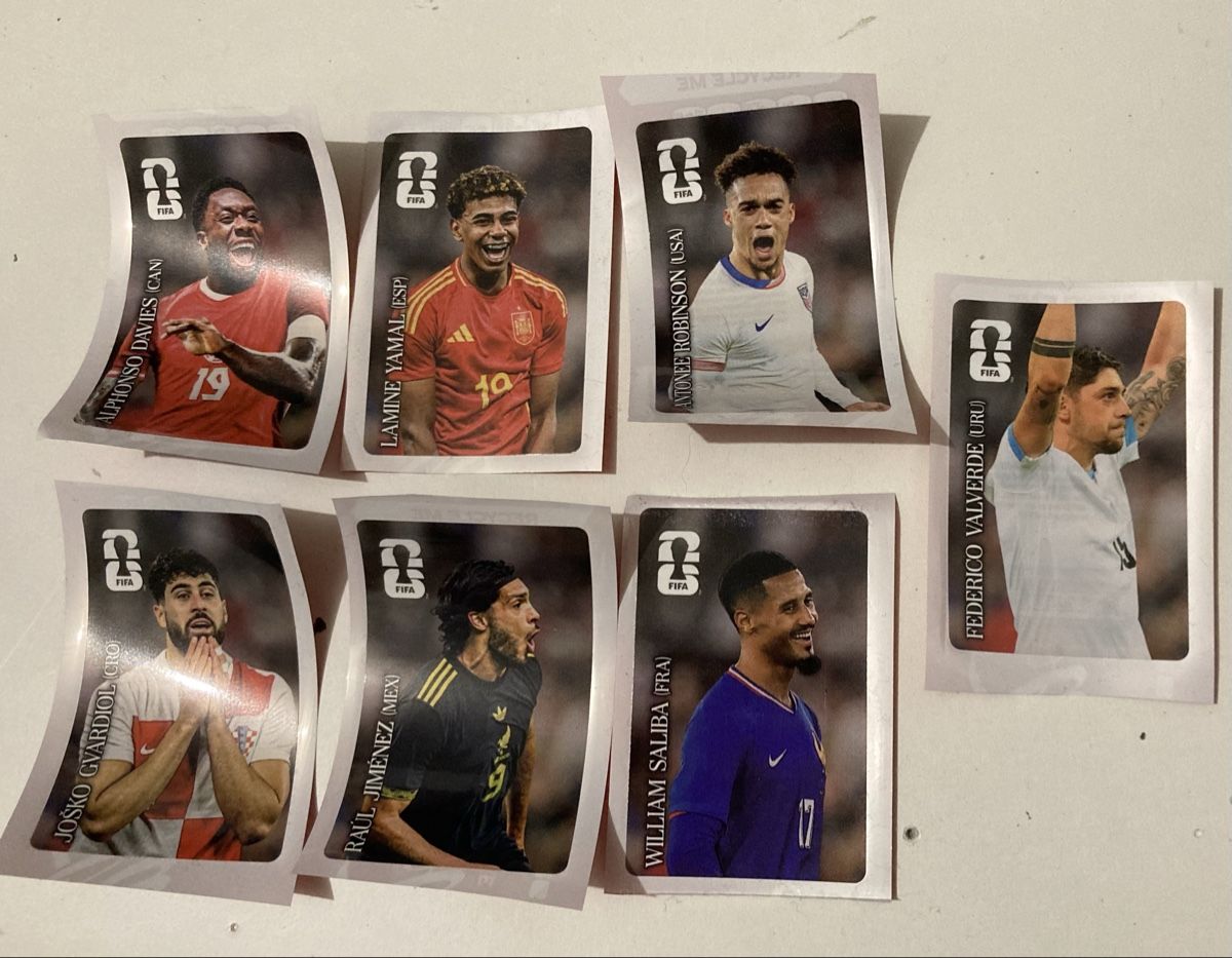 Panini Carte collezionabili: 7 Panini Cola Sammelbilder WM 2026 – Nuovo (secondo la descrizione) da Zürich venduto da Ekka