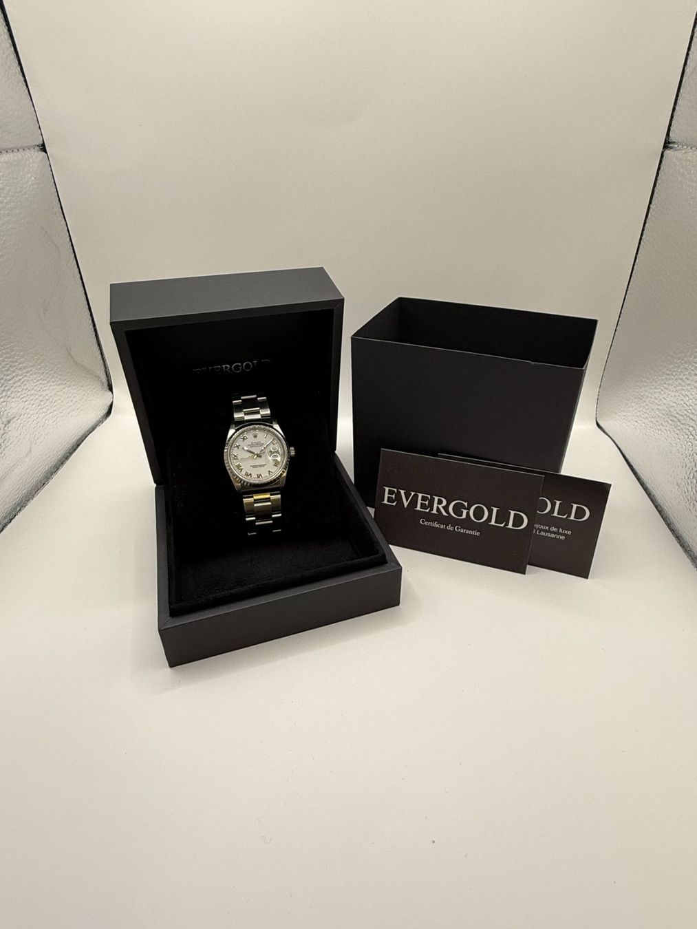 Rolex Orologi: Rolex Datejust 36 mm Cadran Blanc Romain – Usato da Bottens venduto da Evergold.ch 3