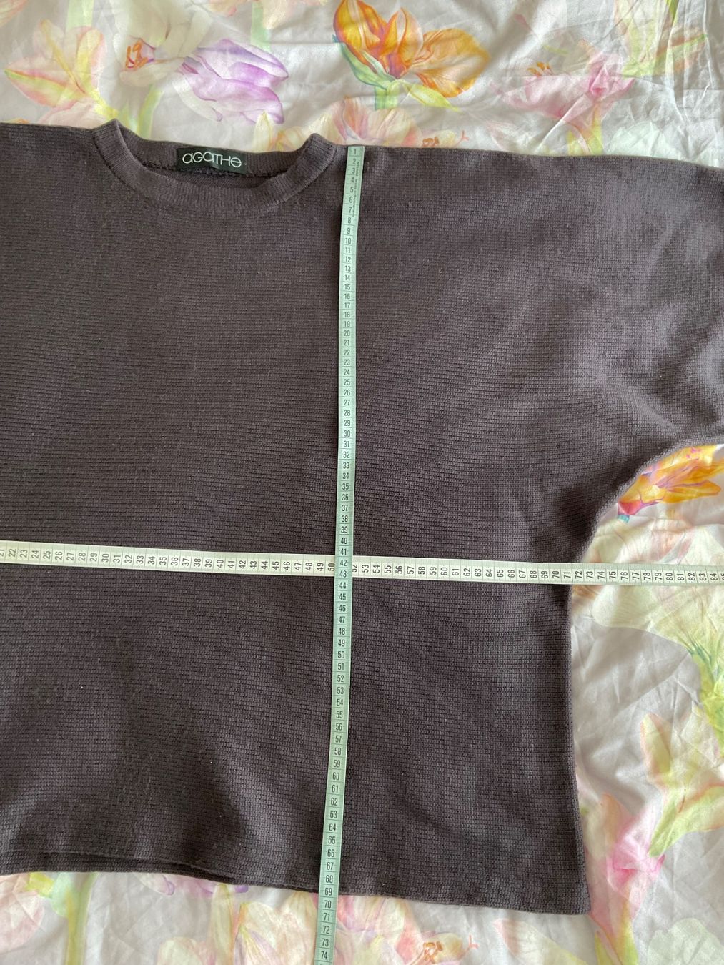 Maglioni & Felpe: AGATHE oversize Pullover Gr ca 46 Wolle Pullover Taupe/braun – Usato da Urdorf venduto da alda02 4