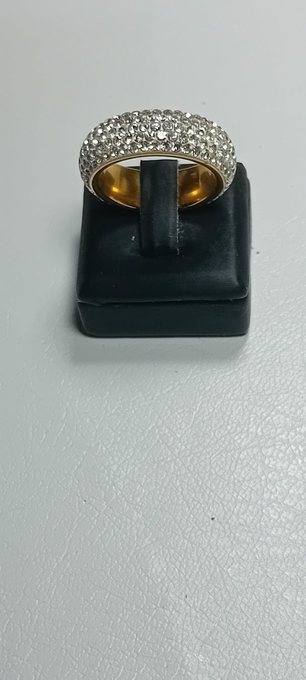 Ringe: ring edelsthal 316L,mit zerkonia,,,glanzig – Neu (gemäss Beschreibung) aus Basel von bij_5hqd 1