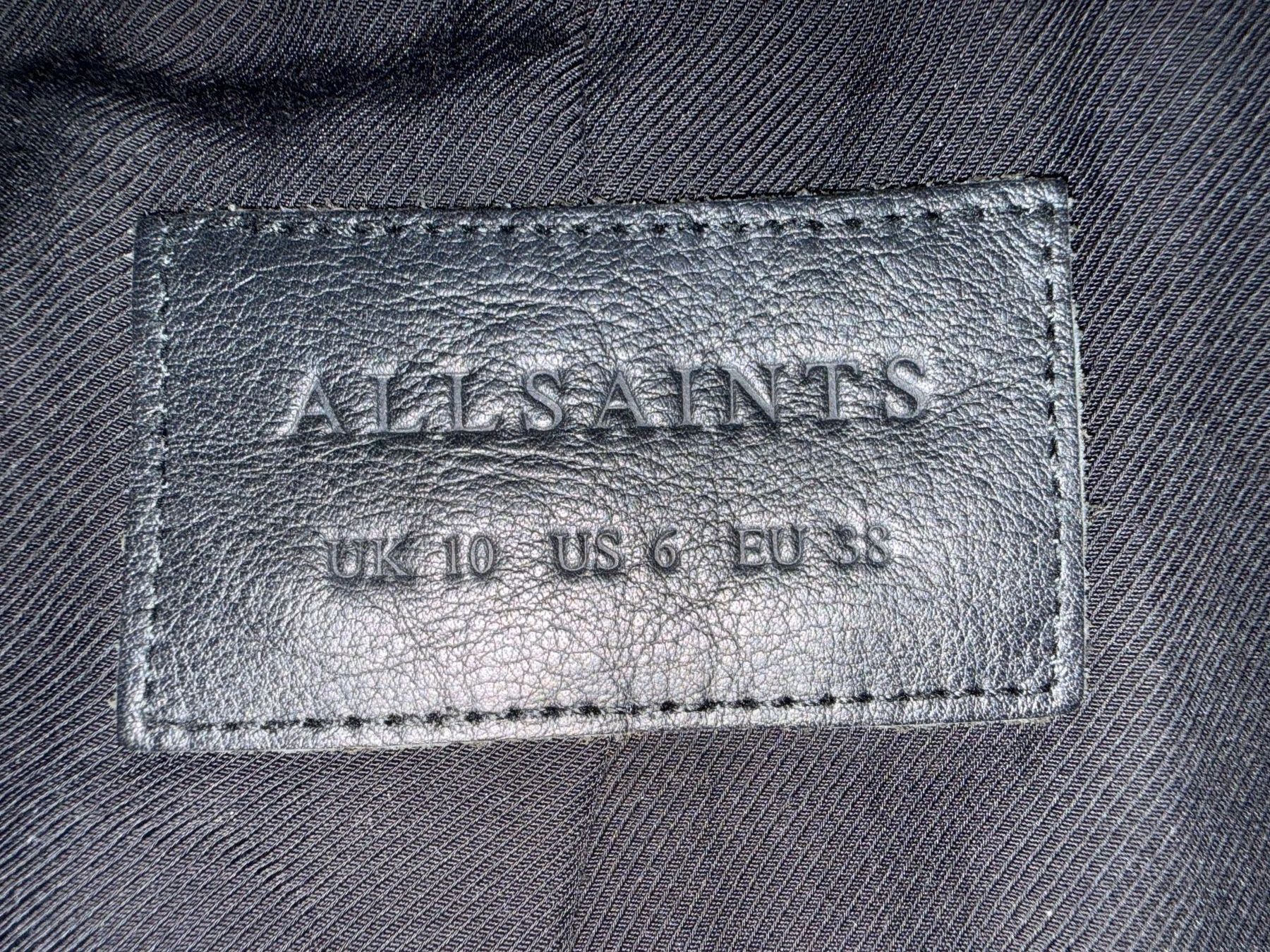 Allsaints Jacken: AllSaints Lederjacke Damen Schwarz Grösse 38 – Gebraucht aus Horgen von tsp_qr5b 3