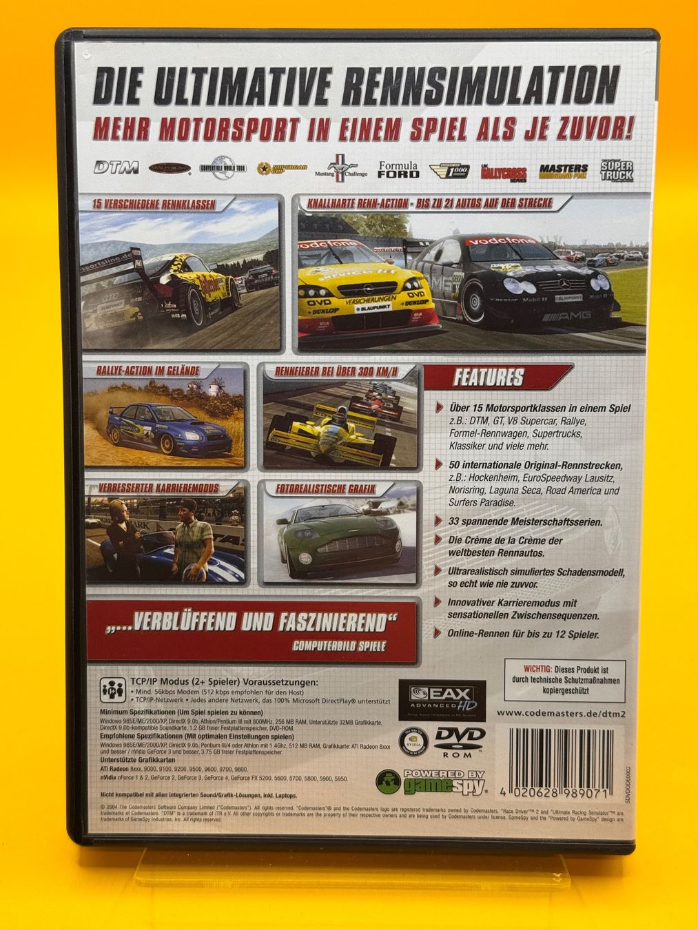 Spiele: DTM Race Driver 2 - PC Game - Rarität! – Gebraucht aus Oberwil b. Zug von silver2024 1