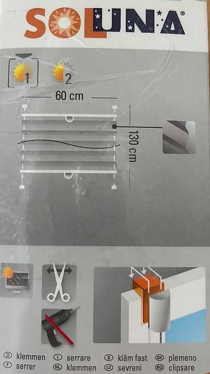 Tende da sole: Soluna Plissee 60x130cm – Usato da Zürich venduto da bstephanie 1