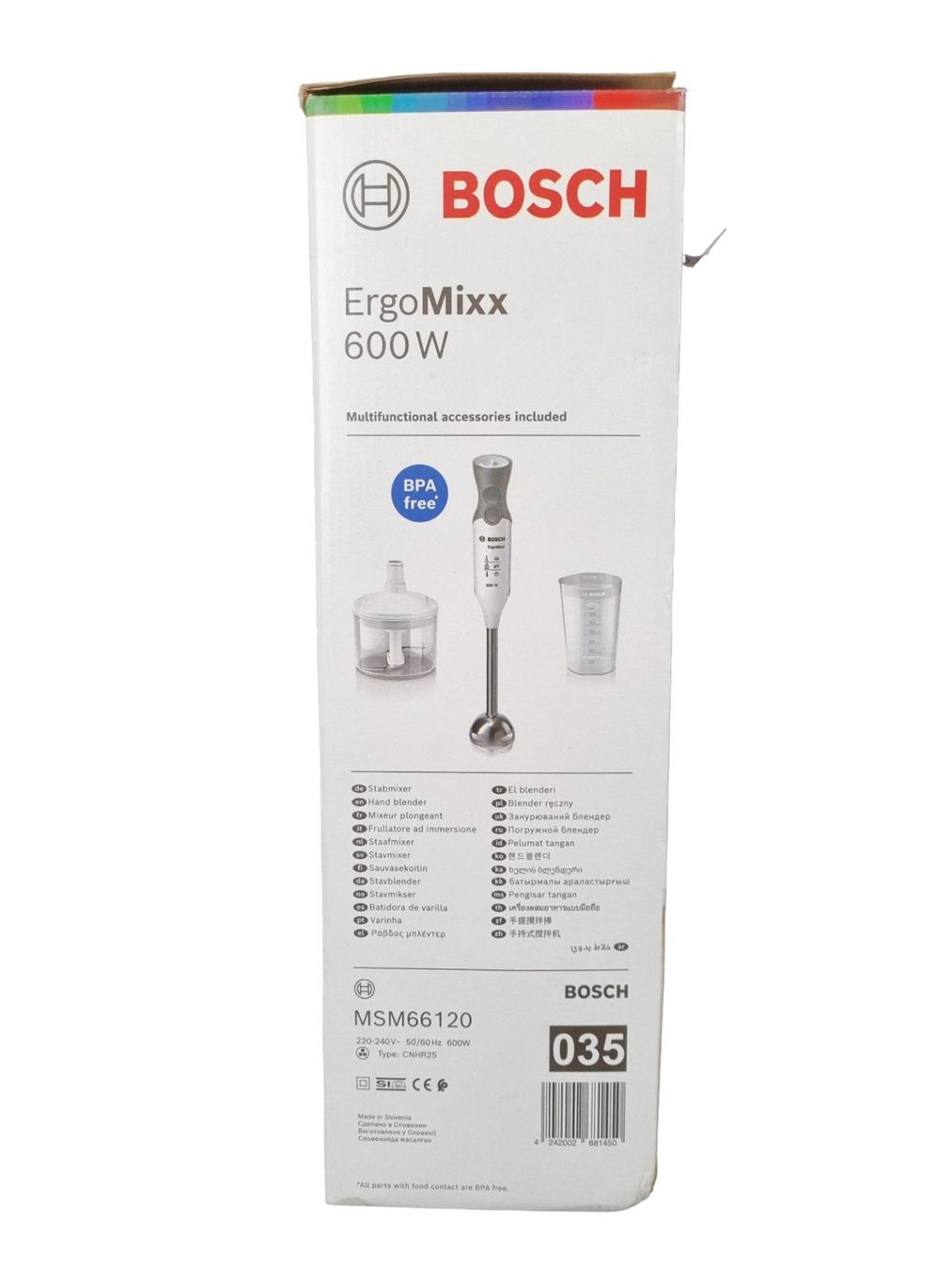 Bosch Elettrodomestici da cucina: BOSCH ErgoMixx MSM 66120 600 W – Nuovo (secondo la descrizione) da Wangen b. Olten venduto da Restwert_Wangen 2