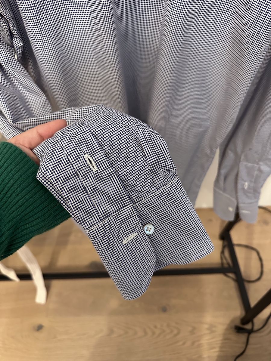 Camicie: Cotton Shirt Blue Checkered Pattern – Nuovo (secondo la descrizione) da Rüschlikon venduto da juz_2t2j 6