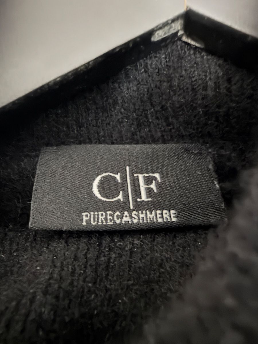 Maglioni & Felpe: Rollkragenpullover aus 100% Kaschmir in schwarz Grösse S – Usato da Grenchen venduto da servet.t 2