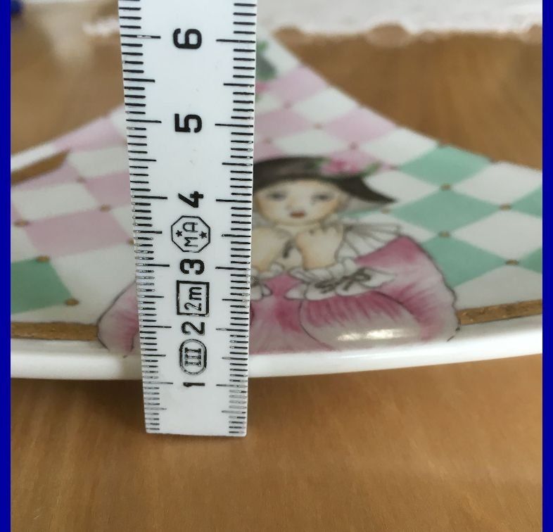 Piatti di portata: PLÄTTLI   HANDGEMALT  MONOGRAMMIERT – Usato da Subingen venduto da ArtBead 9