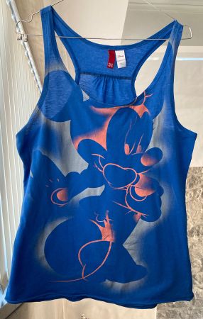 Débardeur bleu motif Mickey Été T38
