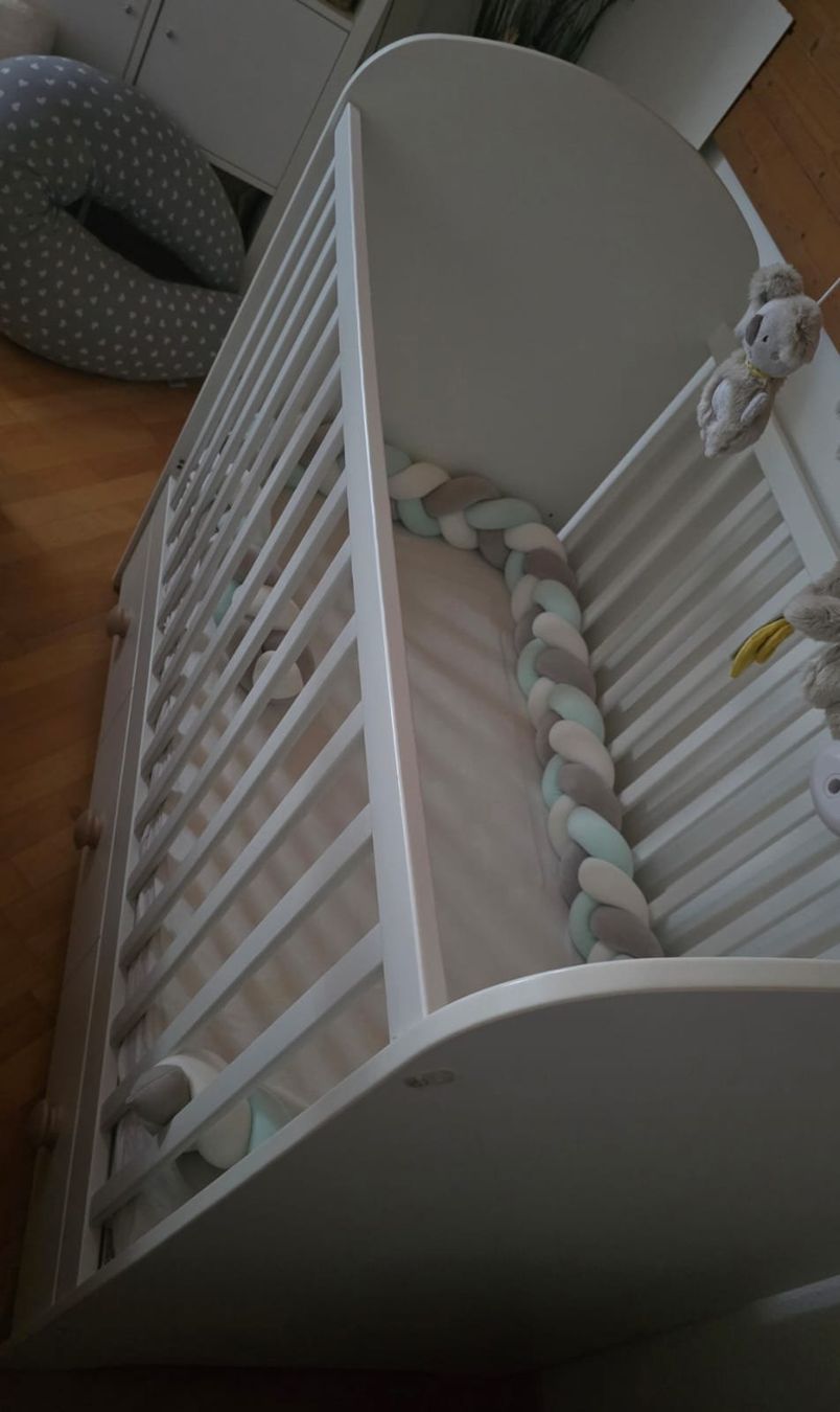 Ikea Lits: Kinder-Gitterbett weiss – D'occasion à dietikon par kar_l26c