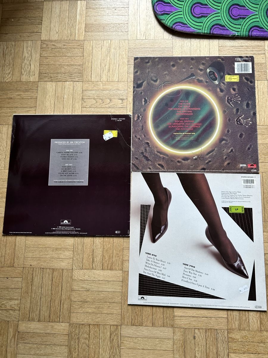 Dischi in vinile: 3x Saga Vinyls LP – Usato da Winterthur venduto da MetalCicada 1
